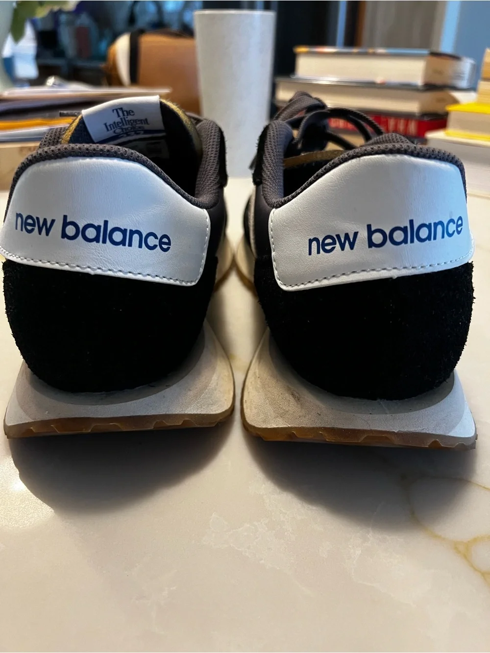 New Balance Men's Classic Runner Sneakers - Gray/Black/White